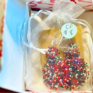 Super cute beaded earrings